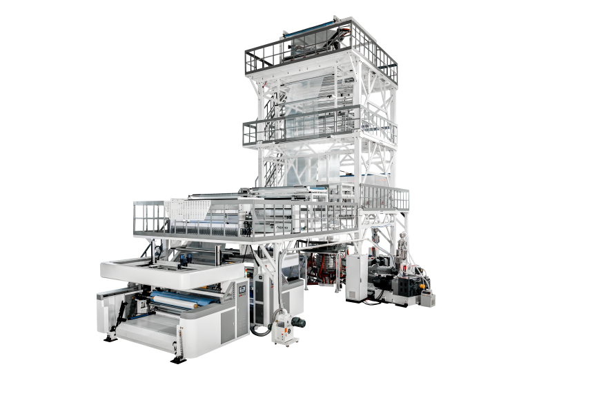 Horng Tair multi-layer co-extrusion blown film machine