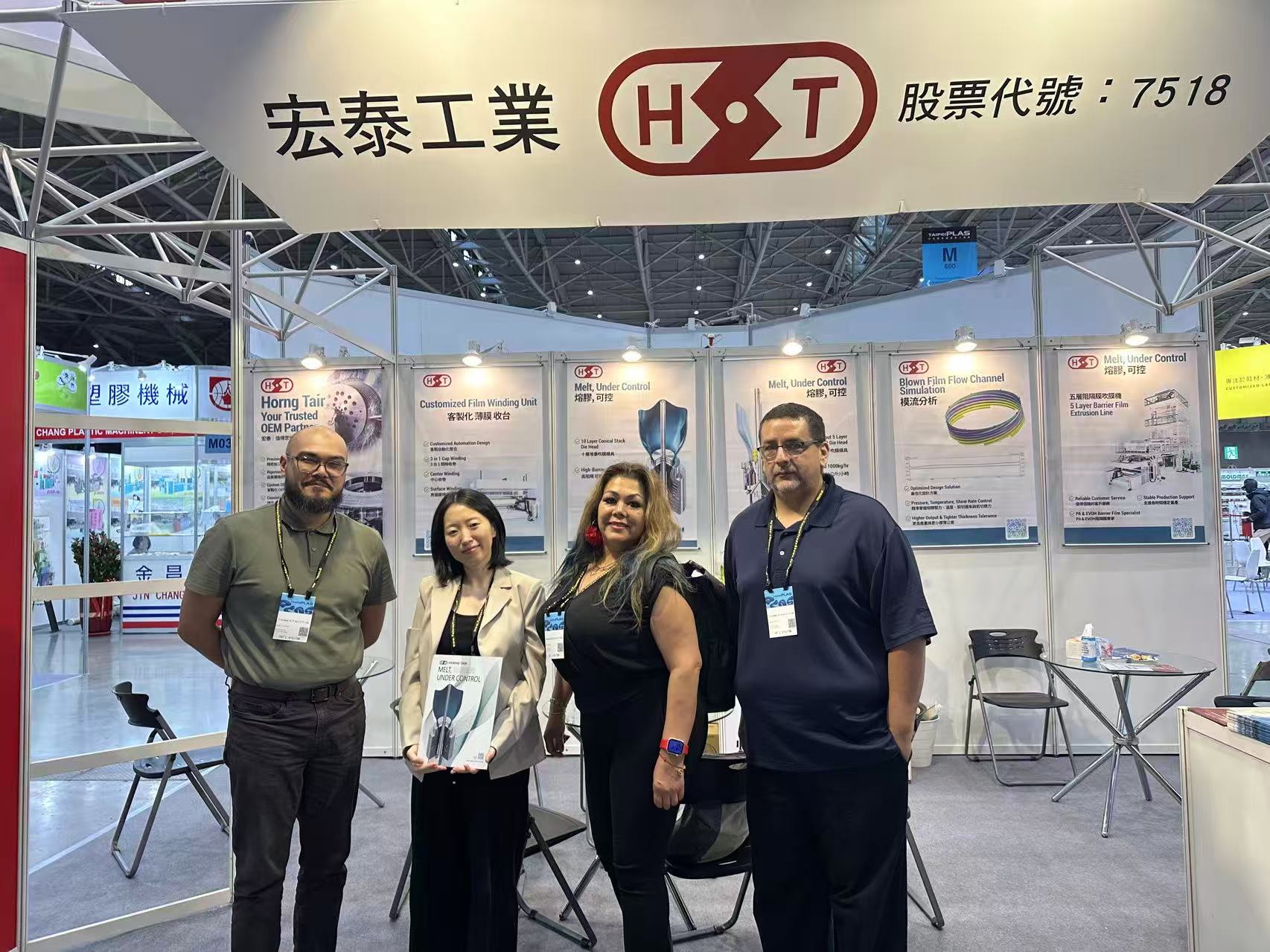 Gian hàng Horng Tair tại TaipeiPLAS 2026