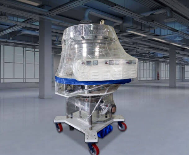feeding and hopper equipment for blown film machine