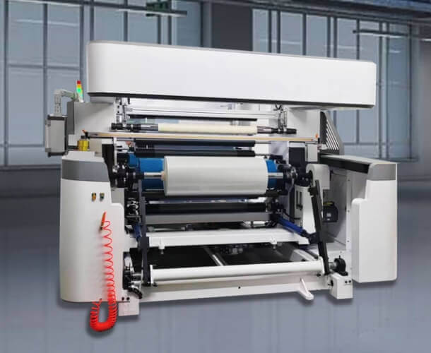 plastic film winding machine
