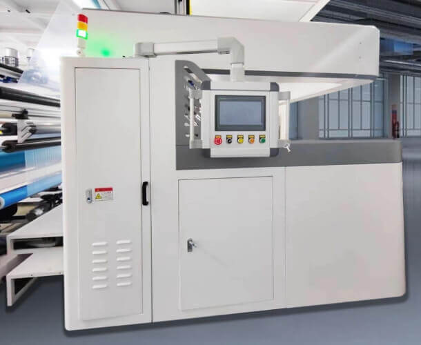 blown film winder control panel