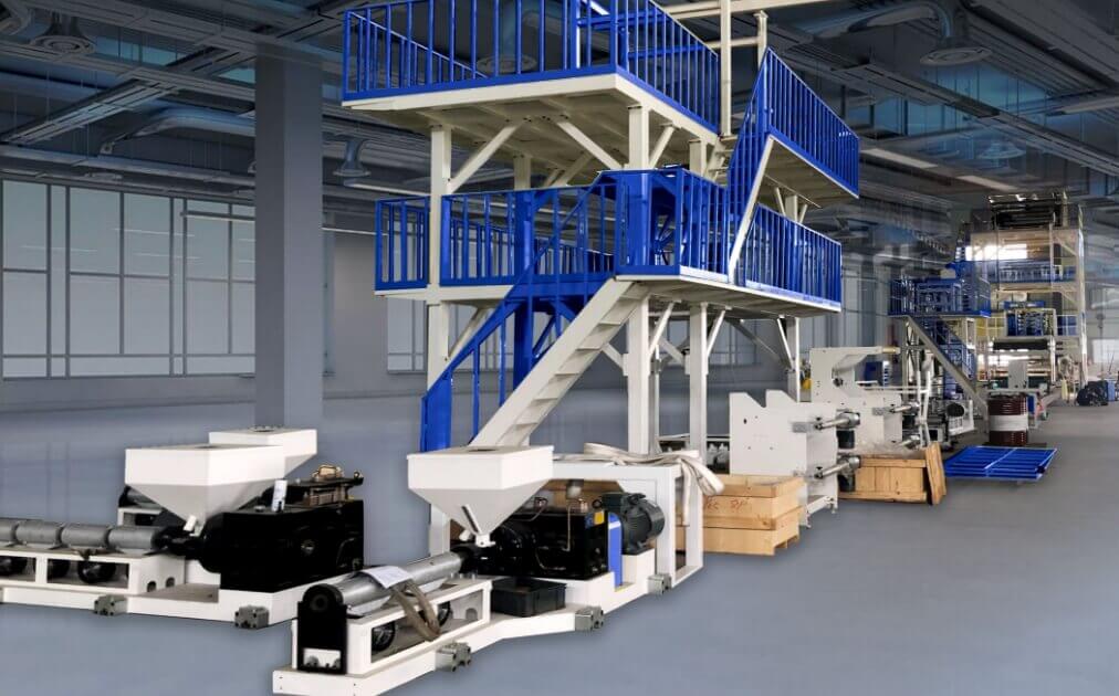 water cooling blown film line