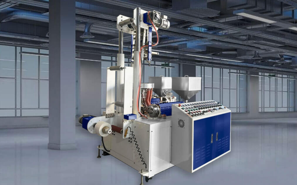 laboratory blown film machine